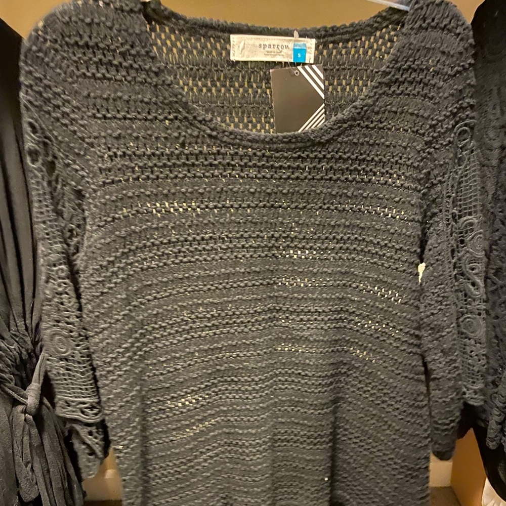 Anthropology lace top
